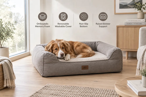 Zorqeli™ Cloud-Lounge Orthopedic Pet Bed