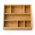 Zorqeli™ Bamboo Bedside Organizer