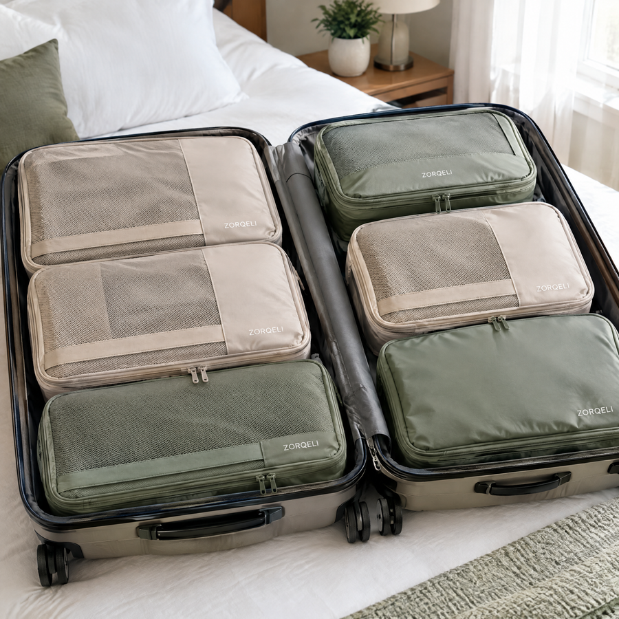 Zorqeli™ Compression Packing Cubes 6-Piece Set