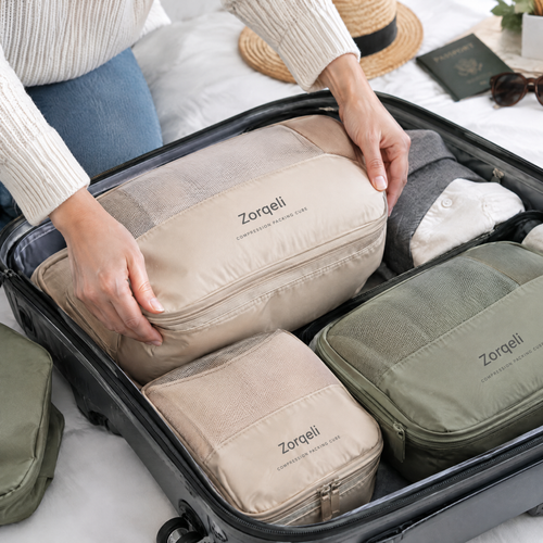 Zorqeli™ Compression Packing Cubes 6-Piece Set